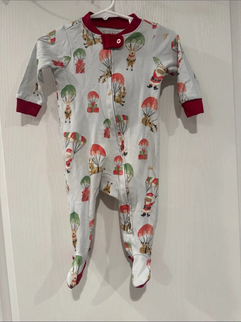 Burt’s bees baby Christmas pajamas 3-6 months